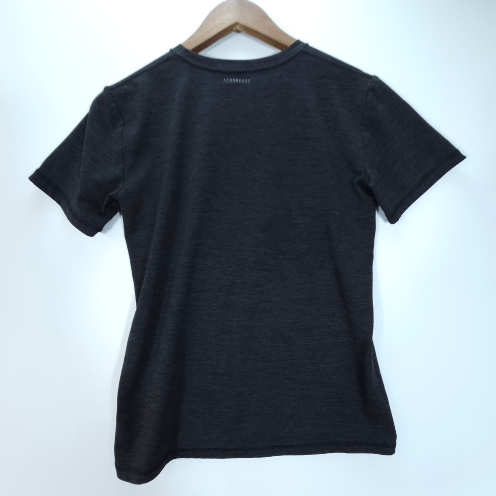 Adidas T Shirt Boys Medium 10/12 Black Skate Streetwear AEROREADY Graphic Tee - Picture 2 of 6